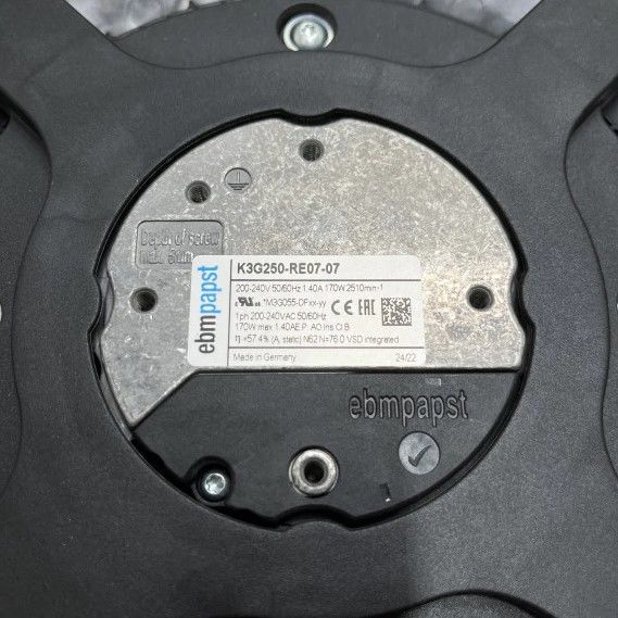 EBMPAPST K3G250-RE07-07 FAN