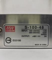 MEANWELL S-100-48 TRAFO