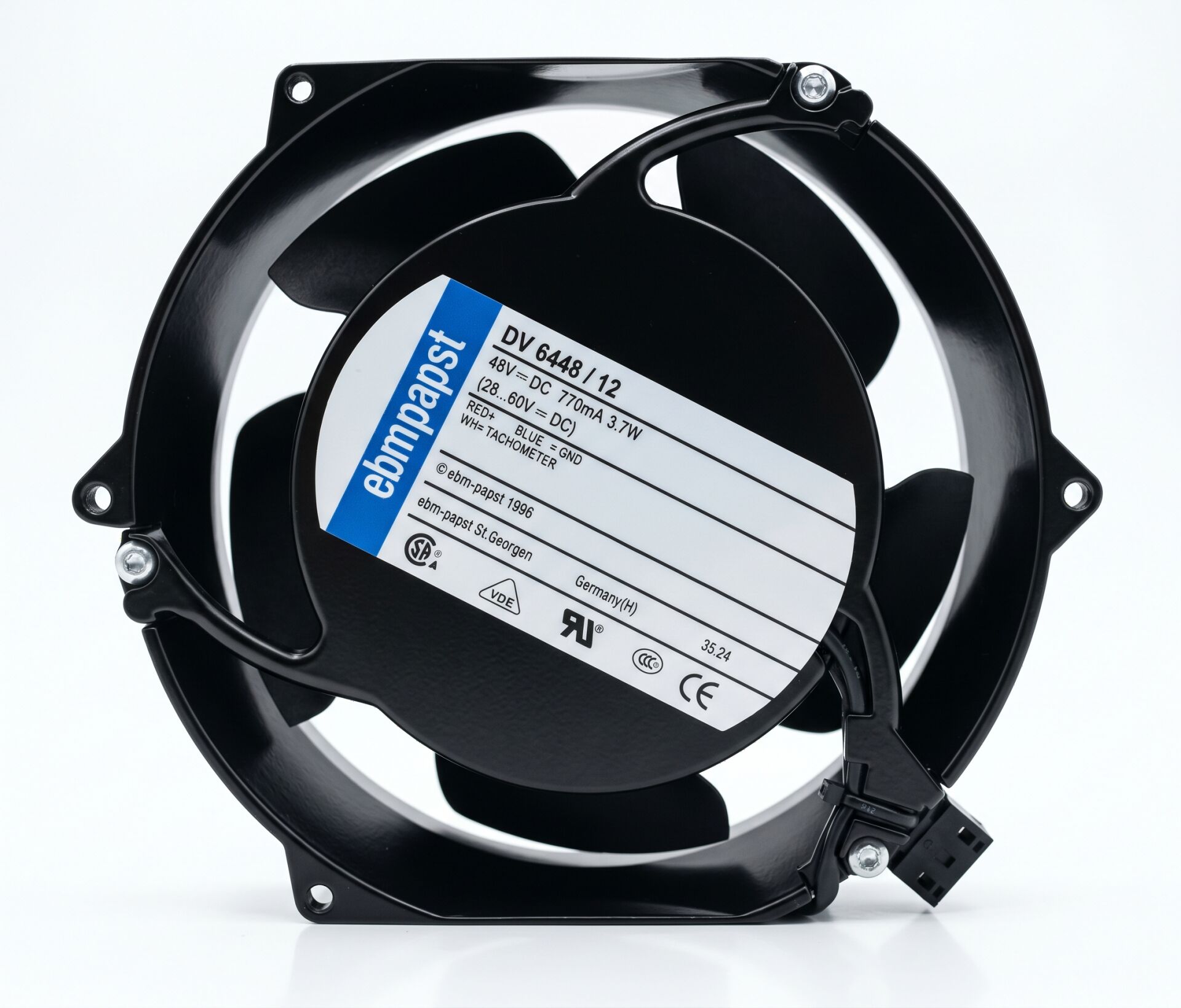 ebm-papst DV6448/12 48V DC Aksiyal Fan 172x160x51mm