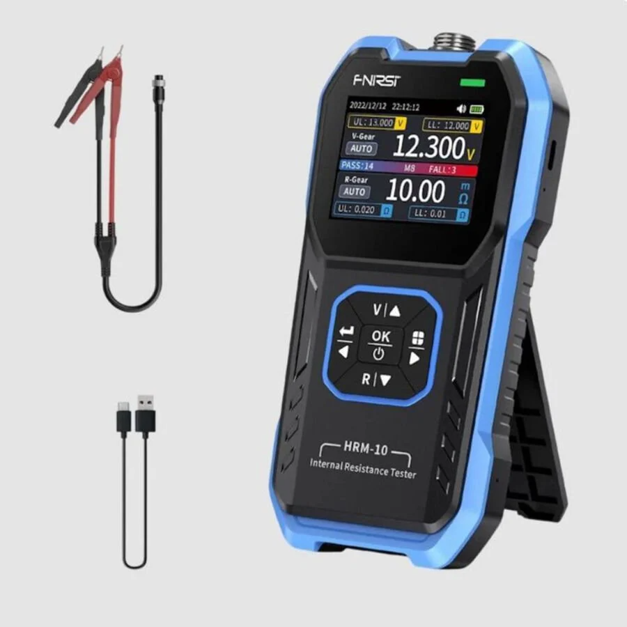FNIRSI HRM-10 Pil Voltajı ve İç Direnç Test Cihazı