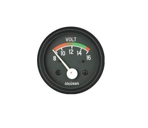 ÖLCÜSAN 112822 8V-16V VOLTMETRE 52 MM