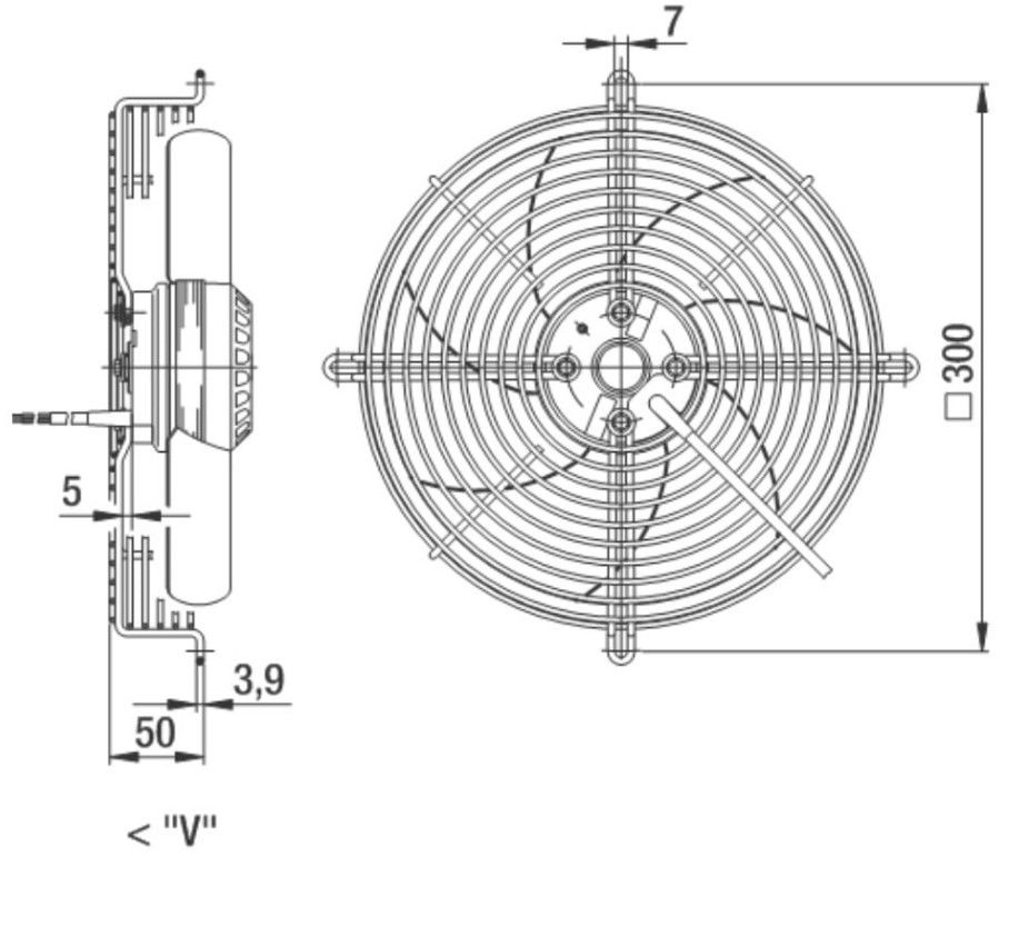 EBMPAPST S4S250-AI02-01 FAN