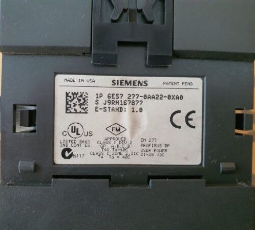 SIEMENS S7-200 6ES7277-0AA22-0XA0 SIMATIC PROFIBUS DP MODÜLÜ ARAYÜZÜ