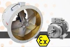 EXPROOF 70CM 230/380V AKSİYEL KASET TİPİ FAN