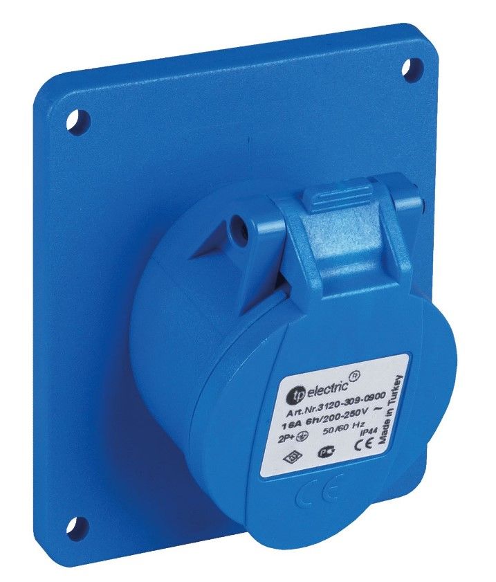 T-PLAST 3120-309-0900 MAKİNE PRİZİ (EĞİK)