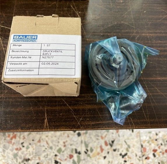 BAUER KOMPRESSOREN DRUCKVENTIL 62FLY N27577 BASINÇ VALFİ