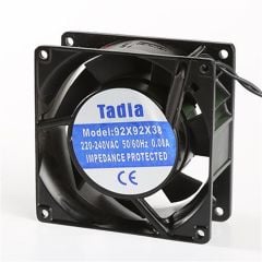 TİDAR 92X92X38 HSL KARE FAN