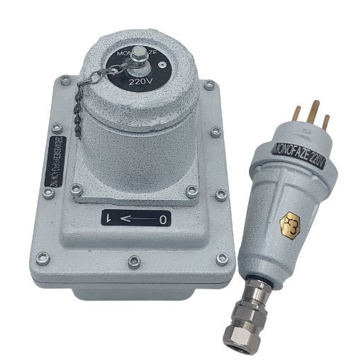 EXPROOF MONOFAZE 220V FİŞ