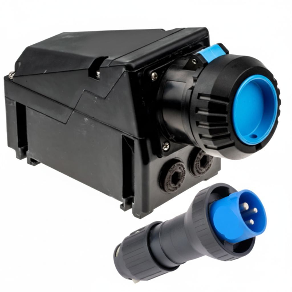 EXPROOF PLASTİK FİŞ PRİZ MONOFAZE