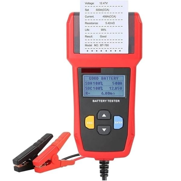 Unit UT675A Dijital Akü Test Cihazı Yazıcılı
