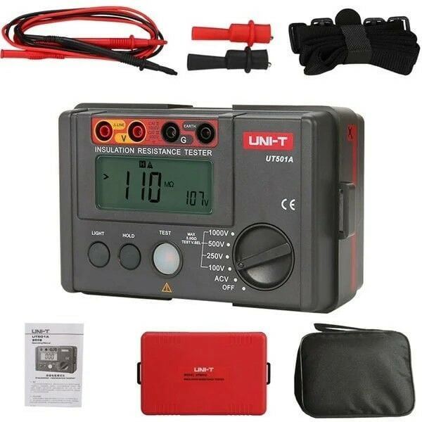 Unit UT501A Dijital İzolasyon Direnci Test Cihazı (Megohmmetre)