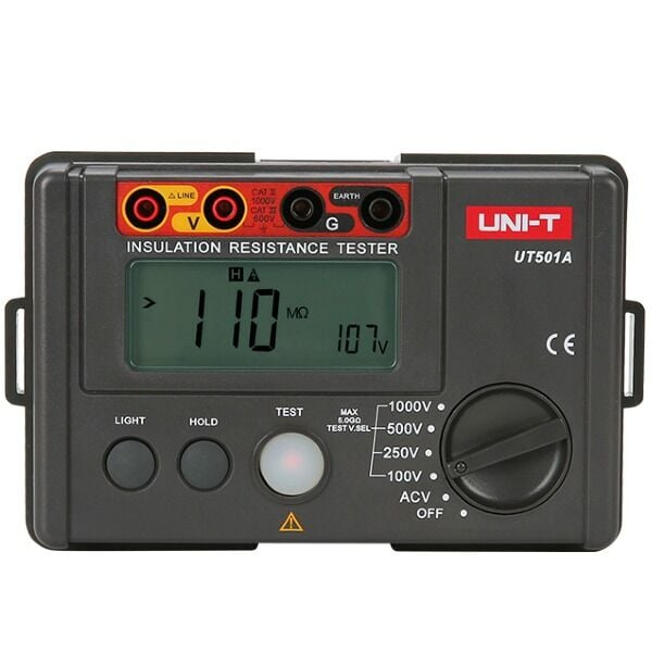 Unit UT501A Dijital İzolasyon Direnci Test Cihazı (Megohmmetre)