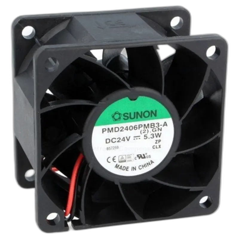 Sunon PMD2406PMB3-A 24V DC 60x60x38mm Kompakt Fan (2 KABLOLU)