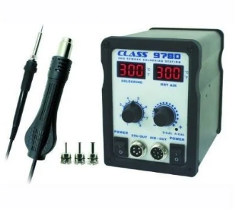 CLASS 978D SICAK HAVA ÜFLEMELİ HAVYA VE LEHİMLEME İSTASYONU