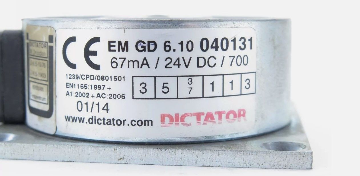 DICTATOR EM GD 6.10 040131 TUTMALI ELEKTRİK MIKNATISI