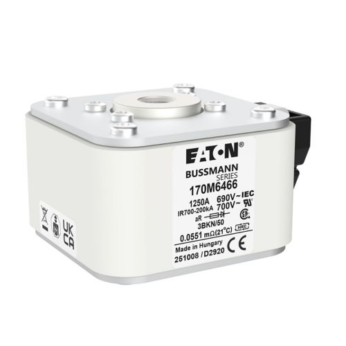 Eaton Bussmann series 170M6466 1250A 690V 3BKN/50
