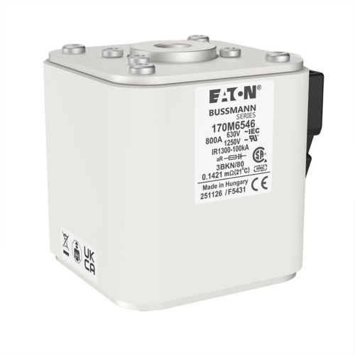Eaton Bussmann series 170M6546 800A 1250V 3BKN/80