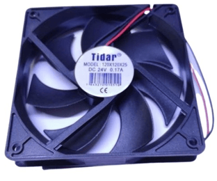 TİDAR 120X120X25MM 24V FAN